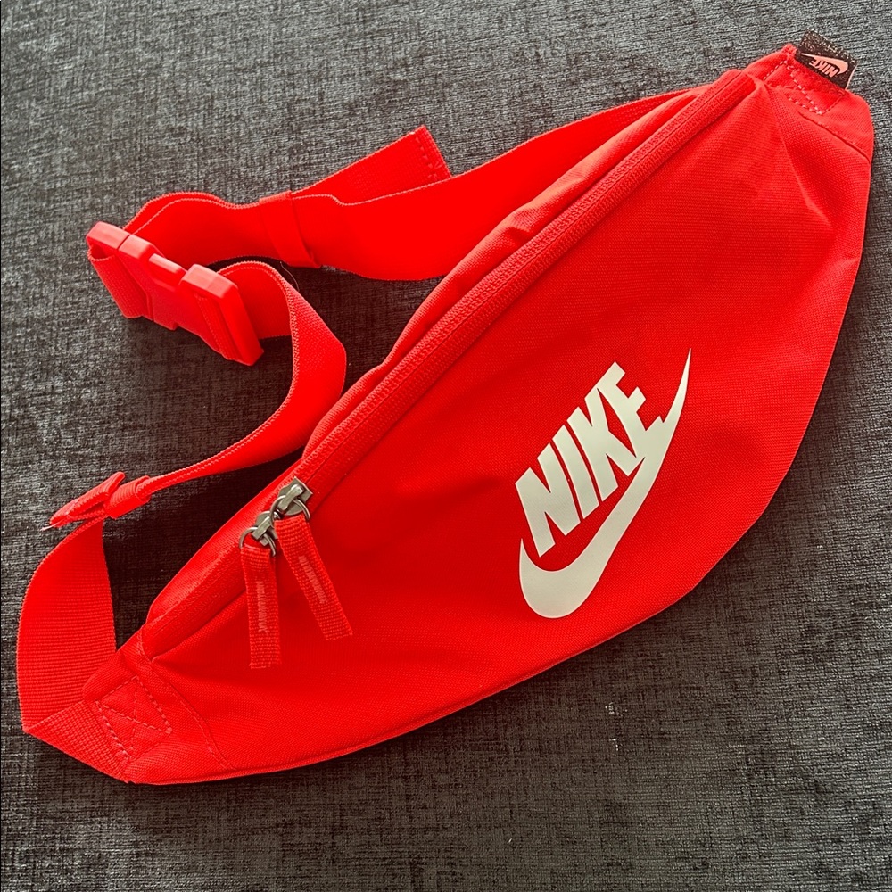 Nike Bold Red Fanny Belt Bag EUC